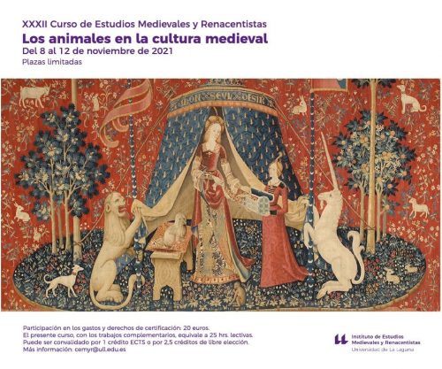 XXXII Curso de Estudios Medievales “Los animales en la cultura medieval”